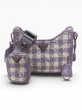 Borsa Prada Re Edition 2005 in Rafia