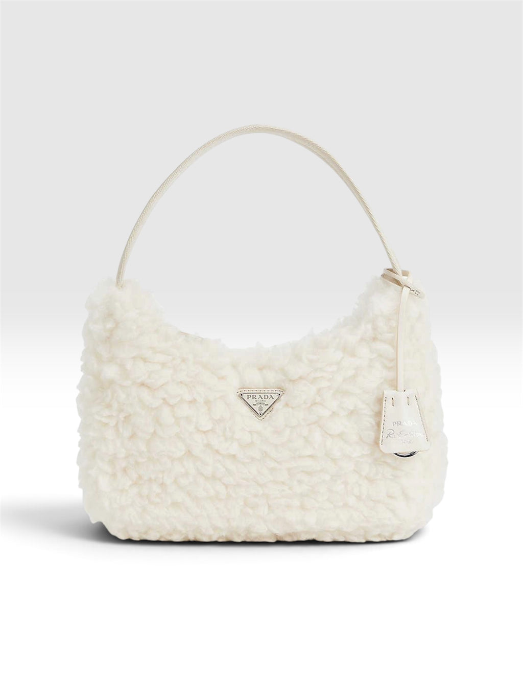 Borsa Prada Re-edition 200 in Cashmere